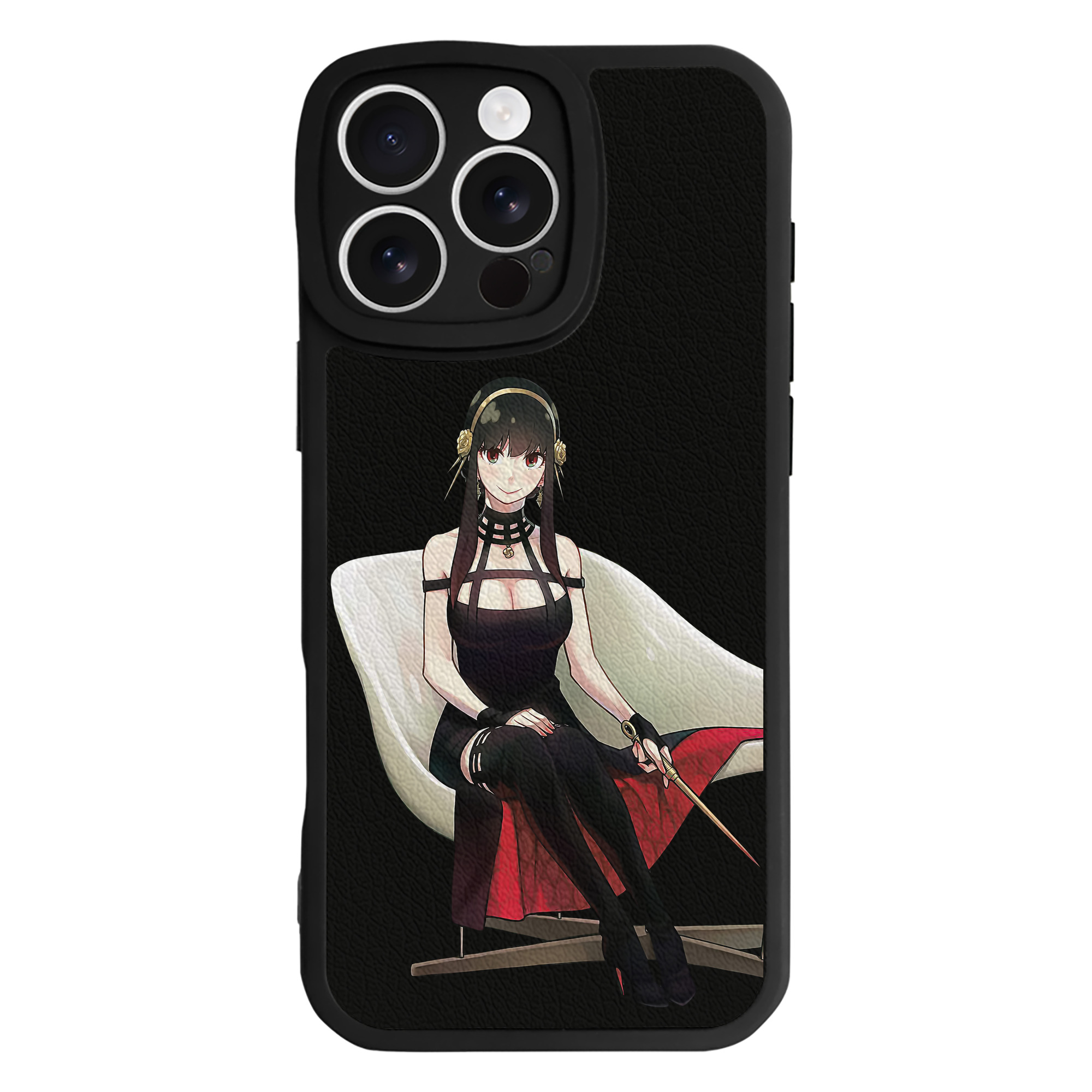 （画像用） SPY×FAMILY间谍家家酒 【iPhone 16シリーズ対応】シリコンスマホケース（レザー調） 材質：シリコン